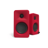 Kanto ORA 100w Powered Reference Desktop Speakers with Bluetooth - Red