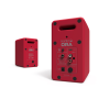 Kanto ORA 100w Powered Reference Desktop Speakers with Bluetooth - Red