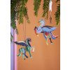 Studio Roof Christmas Ornament Set - Flying Pegasus