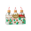 Petit Boum Sensory Toy Christmas Sensory Baubles