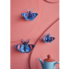 Studio Roof Insects - Peacock Butterflies set of 3