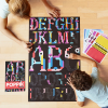 Poppik Creative Sticker Poster - Alphabet