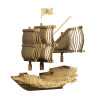 Cartonic 3D Sculpture Puzzle Pirate Ship