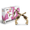 Cartonic 3D Sculpture Puzzle Revolvers