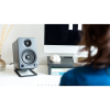 Kanto YU4 Powered Bookshelf Speakers (Matte Black)