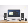 Kanto YU4 Powered Bookshelf Speakers (Matte Black)