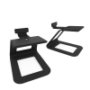 Kanto Elevated Desktop Speaker Stands SE6 (Black)