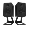 Kanto Elevated Desktop Speaker Stands SE6 (Black)