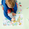 Super Petit Colouring Mat Set - Wildlife Amazon Rainforest