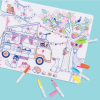 Super Petit Colouring Mat Set - Artiste Dream Van