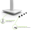 Kanto SP26 Speaker Stands 26" (White)