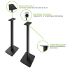 Kanto SP26 Speaker Stands 26" (Black)