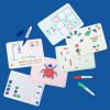 Super Petit 6 Mini Colouring Mats -Travel Games