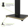 Kanto ST28 Speaker Stands 28” w/Plywood Base -Black