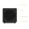 Kanto SUB8 Vinyl Subwoofer Matte (Black)