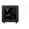 Kanto SUB8 Vinyl Subwoofer Matte (Black)