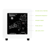 Kanto SUB8 Vinyl Subwoofer Matte (White)