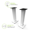 Kanto SX26 Speaker Stands 26" (White)