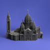 Cartonic 3D Sculpture Puzzle Sacré-Coeur Basilica