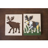 Eguchi Wooden Toy - Puzzle Reindeer