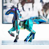 Studio Roof Totem Figurine - Frysk Horse