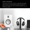 Kanto TUK Powered Bookshelf Speakers (Matte Black)