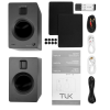 Kanto TUK Powered Bookshelf Speakers (Matte Black)