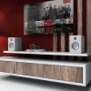 Kanto TUK Powered Bookshelf Speakers (Matte White)