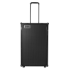 UDG FlightCase Scratch (Turntable Battle/PLX-CRSS12 & 10"/12" Mixer)  Black Plus (Laptop, Trolley & Wheels)