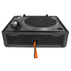 UDG Ultimate Pick Foam Flight Case Turntable (Black)