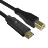 UDG Ultimate Cable USB 2.0 Type C-B Straight 1.5M (Black)