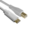 UDG Ultimate Cable USB 2.0 Type C-B Straight 1.5M (White)