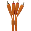 UDG Ultimate Cable RCA - RCA Straight 1.5m (Orange)