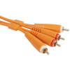 UDG Ultimate Cable RCA - RCA Straight 1.5m (Orange)