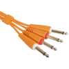 UDG Ultimate Cable 1/4'' Jack - 1/4'' Jack 1.5m (Orange)