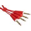 UDG Ultimate Cable 1/4'' Jack - 1/4'' Jack 1.5m (Red)