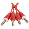 UDG Ultimate Cable 1/4'' Jack - 1/4'' Jack 1.5m (Red)