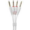 UDG Ultimate Cable 1/4'' Jack - 1/4'' Jack 1.5m (White)