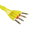 UDG Ultimate Cable 1/4'' Jack - 1/4'' Jack 3m (Yellow)