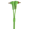 UDG Ultimate Cable RCA Straight - RCA Angled 3m (Green)