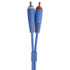 UDG Ultimate Cable RCA Straight - RCA Angled 3m (Blue)