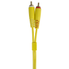 UDG Ultimate Cable RCA Straight - RCA Angled 3m (Yellow)