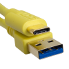 UDG Ultimate Cable USB 3.0 Type C-A Straight 1.5m (Yellow)