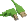 UDG Ultimate Cable USB 2.0 Type A-B Angled 1M (Green)