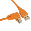 UDG Ultimate Cable USB 2.0 Type A-B Angled 1M (Orange)