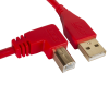 UDG Ultimate Cable USB 2.0 Type A-B Angled 1M (Red)