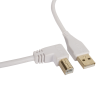 UDG Ultimate Cable USB 2.0 Type A-B Angled 1M (White)