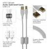 UDG Ultimate Cable USB 2.0 Type A-B Angled 1M (White)