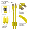 UDG Ultimate Cable USB 2.0 Type A-B Angled 1M (Yellow)