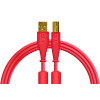 DJ Tech Tools Chroma Cable USB (A-B) Straight 1.5m (Red)